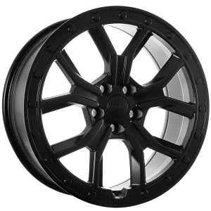 Ruffino Wheels – Adventure – Black – 20″x8.5″ 25mm – All weather Wheels – RUF692001